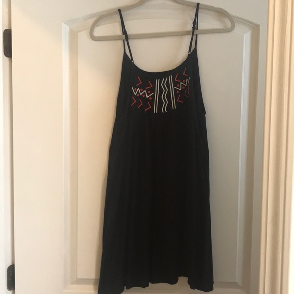 Black B.B. Dakota dress with Aztec print - Picture 3 of 4